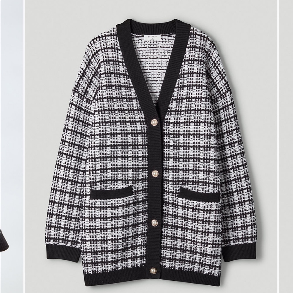 Aritzia Babaton Lacer Cardigan NWOT